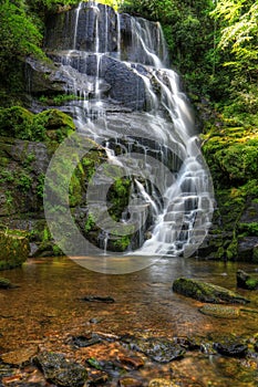 Eastatoe Falls In Spring