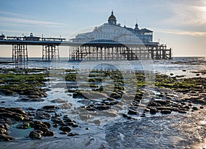 Eastbourne pier and beach