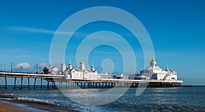 Eastbourne pier in beautiful sunny day