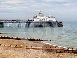 Eastbourne Pier by morning. East Sussex, England