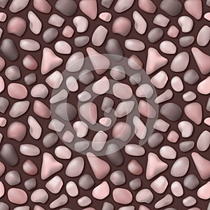 seamless pattern pebbles
