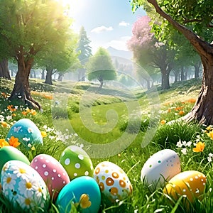 Easter arrives with spring and nature awakens. You want to be outdoors, surrounded by nature, plants and green meadows