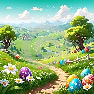 Easter arrives with spring and nature awakens. You want to be outdoors, surrounded by nature, plants and green meadows