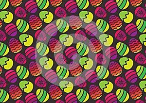 Easter background pattern for wallpapers