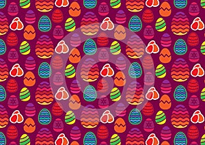 Easter background pattern for wallpapers