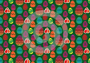 Easter background pattern for wallpapers