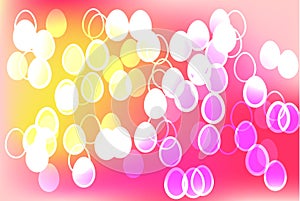 Easter background vector illustration