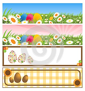 Easter banners