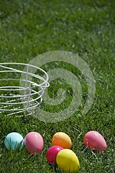 Easter - Basket and Eggs Detail