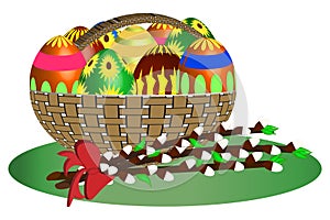 Easter Basket -illustration