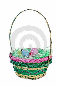 Easter Basket Isolated