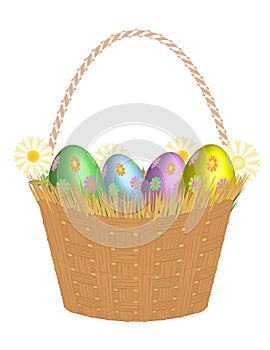 Easter Basket! Vector eps8