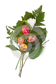 Easter bouquet Isolated