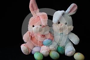 Easter Bunnies and Eggs