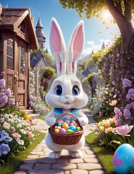 Easter Bunny 3D