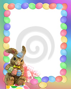 Easter bunny border