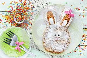 Easter bunny cake