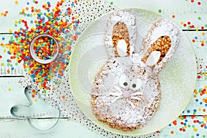 Easter bunny cake