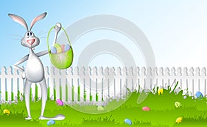 Easter Bunny Egg Hunt