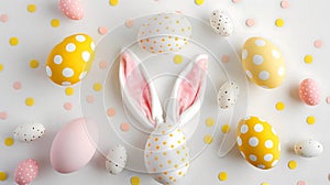 Easter Bunny Eggs Celebration