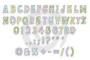 Easter Bunny Font: A Whimsical Alphabet