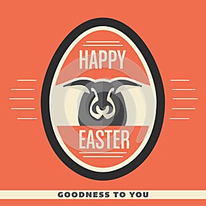 Easter Bunny Greeting Card