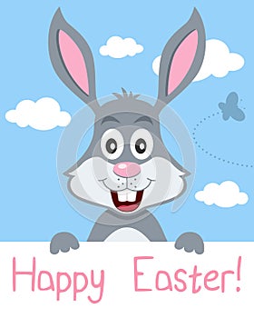 Easter Bunny Greeting Card