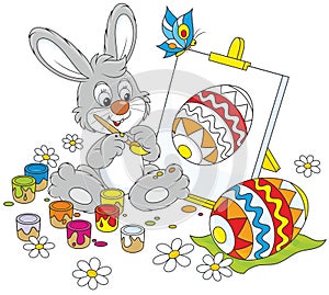 Easter Bunny painter