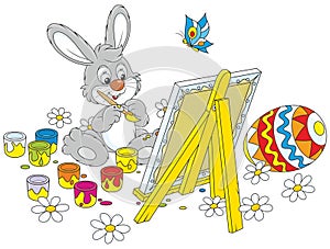 Easter Bunny painter