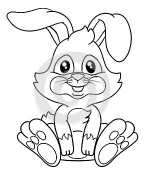 Easter Bunny Rabbit Cartoon