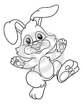 Easter Bunny Rabbit Cartoon