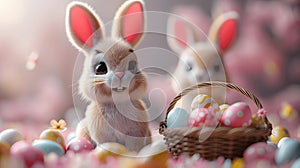 Easter Bunny: Spring joy in 3D form.