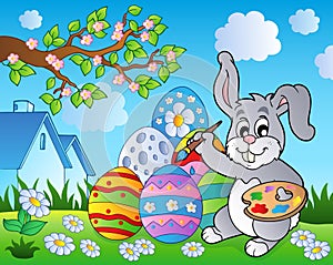 Easter bunny theme image 8
