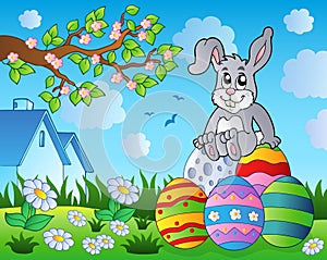 Easter bunny theme image 9