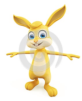 Easter Bunny with Tpose