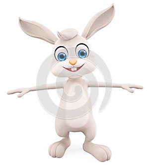 Easter Bunny with Tpose