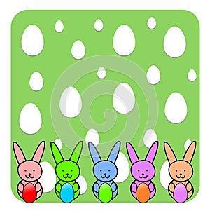 Easter Bunny Wallpaper - Illustration