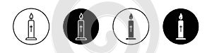 Easter candle icon