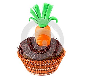 Easter Carrot cupcake