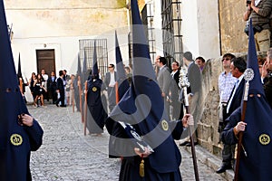 Easter celebration parade in Jerez, Spain