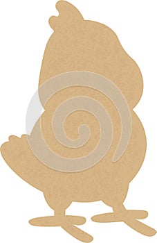 Easter Chick Price Tag