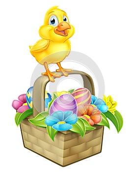 Easter Chicken Chick Egg Basket