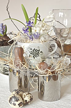 Easter chocolate figures