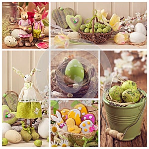 Easter collage photo