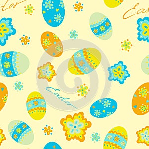 Easter colored ess bright color yellow pattern