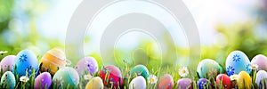 Easter - Colorful Decorated Eggs photo