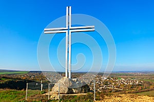 Easter Cross situated on the hilll