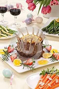 Easter Crown Roast of Lamb