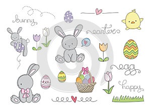 Easter cute clip art