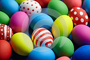 Easter Day, Easter Eggs colorful background